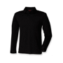 Polo manches longues homme stretch Au choixBlack