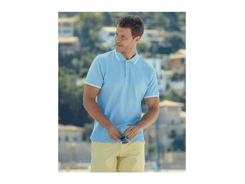 Polo piqué col liseré Tipped