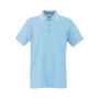 Polo piqué col liseré Tipped Au choixSky Blue / White
