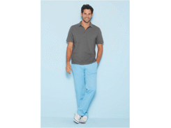 Polo piqué dry blend manches courtes homme