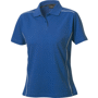 Polo piqué femme Alpena Bleubleu