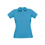 Polo piqué femme B&C SAFRAN PURE Au choixAtoll
