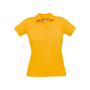 Polo piqué femme B&C SAFRAN PURE Au choixGold