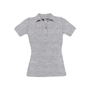 Polo piqué femme B&C SAFRAN PURE Au choixHeather Grey