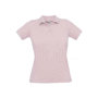 Polo piqué femme B&C SAFRAN PURE Au choixPink Sixties