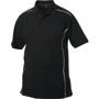 Polo piqué homme Conway Noirnoir