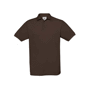 Polo piqué homme Safran Au choixBrown