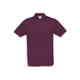 Polo piqué homme Safran Au choixBurgundy