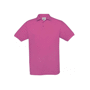 Polo piqué homme Safran Au choixFuchsia
