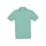 Polo piqué homme Safran Au choixPixel Turquoise