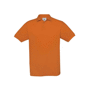 Polo piqué homme Safran Au choixPumpkin Orange