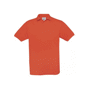 Polo piqué homme Safran Au choixSunset Orange