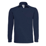 Polo piqué lourd manches longues HEAVYMILL Au choixNavy