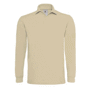 Polo piqué lourd manches longues HEAVYMILL Au choixSand