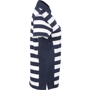 Polo rayé femme manches courtes Au choixbleu marine/blanc