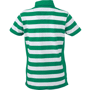 Polo rayé femme manches courtes Au choixvert Irlandais/blanc
