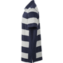 Polo rayé homme manches courtes Au choixgris sport/bleu mari