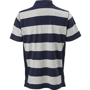 Polo rayé homme manches courtes Au choixgris sport/bleu mari