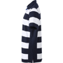 Polo rayé homme manches courtes Au choixbleu marine/blanc