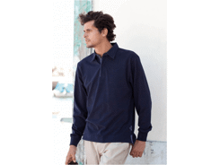 Polo rugby émerisé manche longue