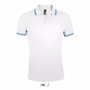 Polo sol's pasadena men BlancBlanc / Aqua