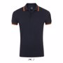 Polo sol's pasadena men OrangeFrench marine / Orange fluo