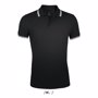 Polo sol's pasadena men NoirNoir / Blanc