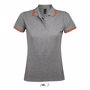 Polo sol's pasadena women OrangeGris chiné / Orange