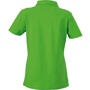 Polo uni femme manches courtes Vichy Au choixvert citron/blanc