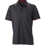 Polo uni homme manches courtes Au choixnoir/blanc/rouge