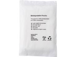 Poncho en matériau biodégradable