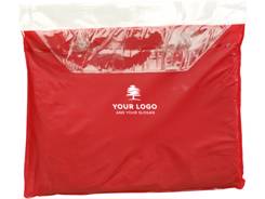 Poncho en vinyle avec capuche