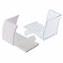 Porte bloc papier BlancBlanc neige Transparent