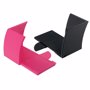 Porte bloc papier NoirMagenta Fuschia Noir