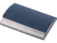 Porte-cartes de visite en pu publicitaire