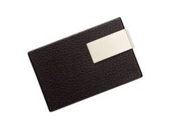 Porte cartes de visite publicitaire avec plaque