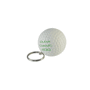 Porte clé anti-stress balle de golf Blancblanc