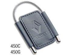 Porte-clé cuir cable