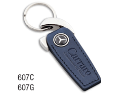 Porte-clé en cuir mercedes