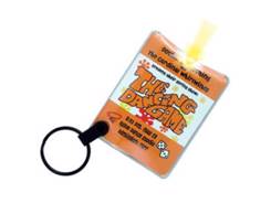 Porte clé en PVC flex lumineux