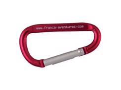 Porte clé karabiner mousqueton 60 mm personnalisé