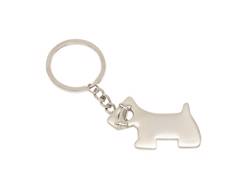 Porte clé publicitaire chien en métal