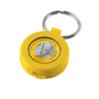 Porte-clés à jeton "safe" Jaunejaune