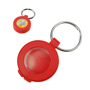 Porte-clés à jeton "safe" Rougerouge