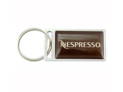 Porte clés aluminium rectangulaire