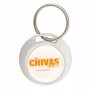 Porte clés aluminium rond Au choixSilver