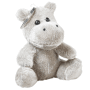 Porte clés animal en peluche hippopotame Grisgris