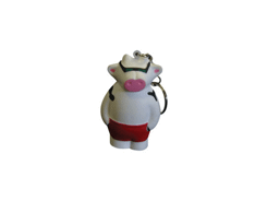 Porte-clés anti-stress Vache Cool