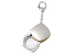 Porte-cles avec loupe evolution