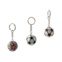 Porte-clés ballon de foot Blancblanc